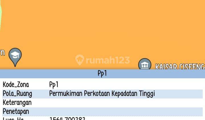 DIJUAL TANAH DARAT CISEENG, COCOK UNTUK PERUMAHAN 4