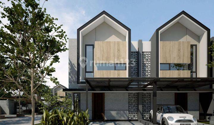 Rumah Baru Cluster Modern Minimalis Di Tamah Kopo Indah Kopo Kanaya Residence 1