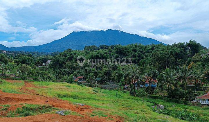 Jual tanah berkontur di puncak cisarua bogor 1