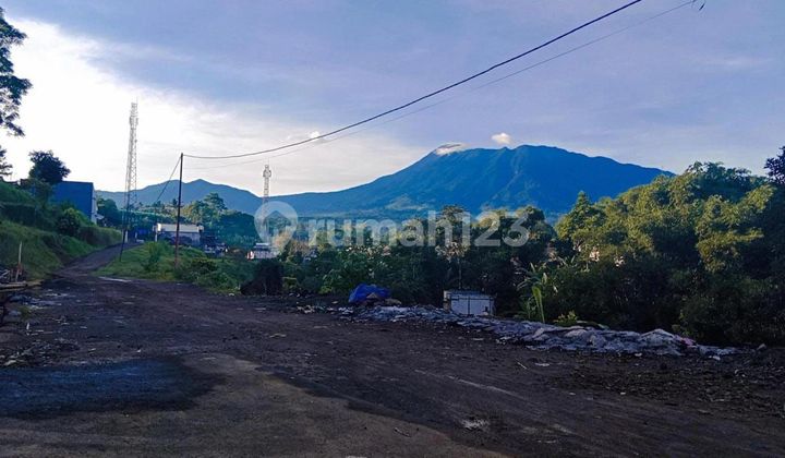Jual tanah di lintasan wisata puncak cocok bangun villa
