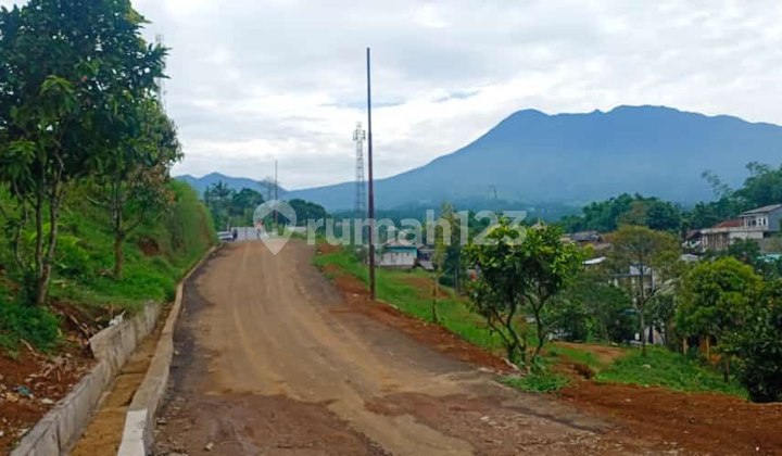 Jual tanah kontur khas puncak cisarua bogor 