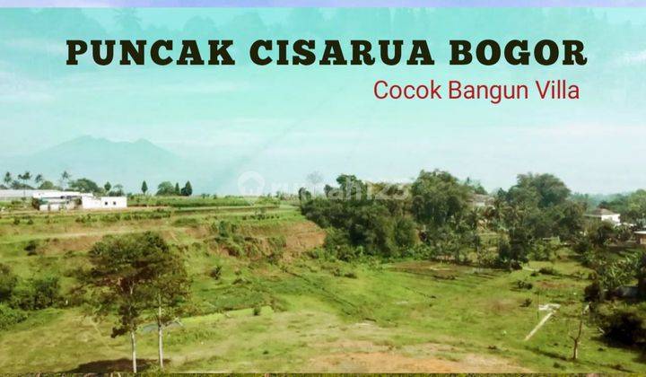 Jual tanah di puncak cisarua bogor cocok bangun villa & rumah 1