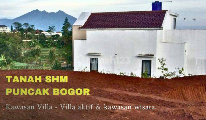 Jual tanah di puncak Cisarua Bogor cocok bangun villa 2