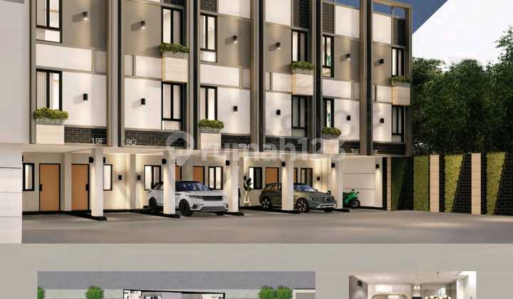 A154 Jual Rumah Baru Modern Bagus Private Cluster Murah di Kedoya