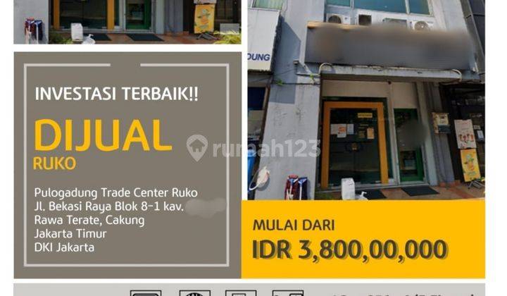 A283 Jual Ruko Bagus Murah di Pulogadung Trade Center 1