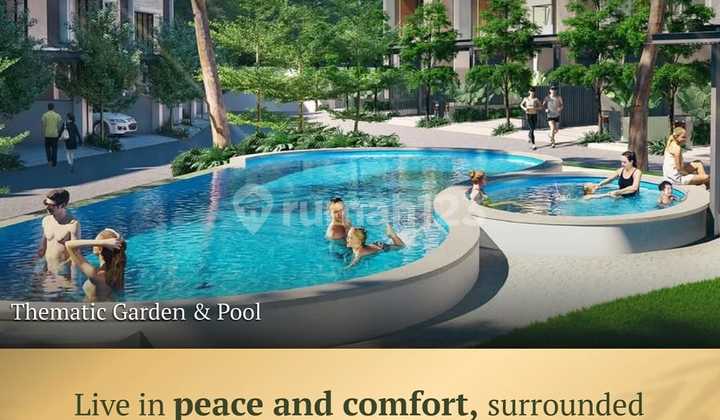 A400 Jual Rumah Cluster di Pondok Indah dekat Kebayoran Lama Bagus 2