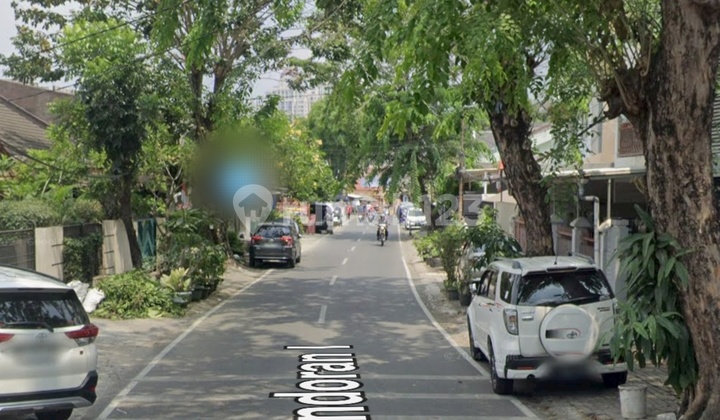 A155 Jual BU Tanah di Jalan Raya Kemandoran 1 dekat Permata Hijau