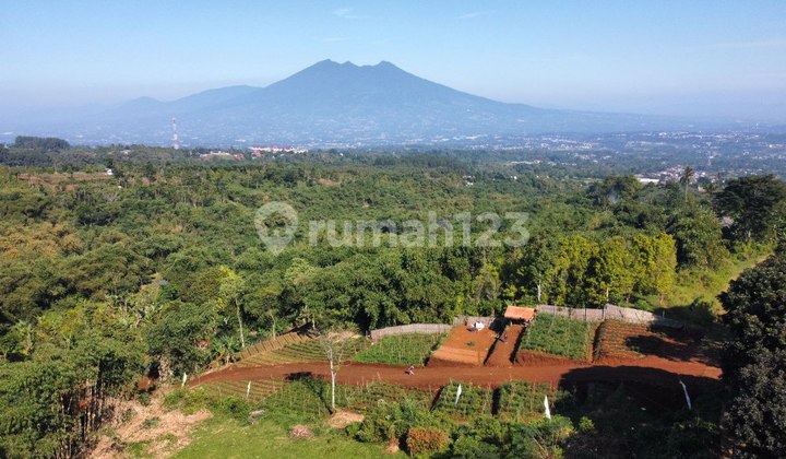 Tanah Kavling Ekslusif View Mewah Pegunungan Gede Dan Salak Dekat Exit Toll Ciawi