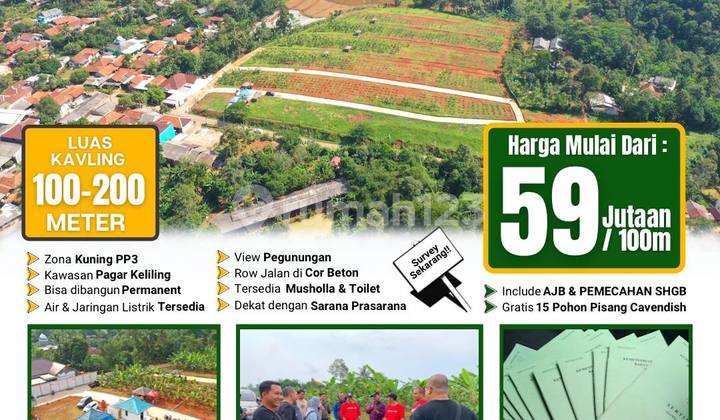 Jual tanah kavling bunus SHM di puncak 2 Bogor  2