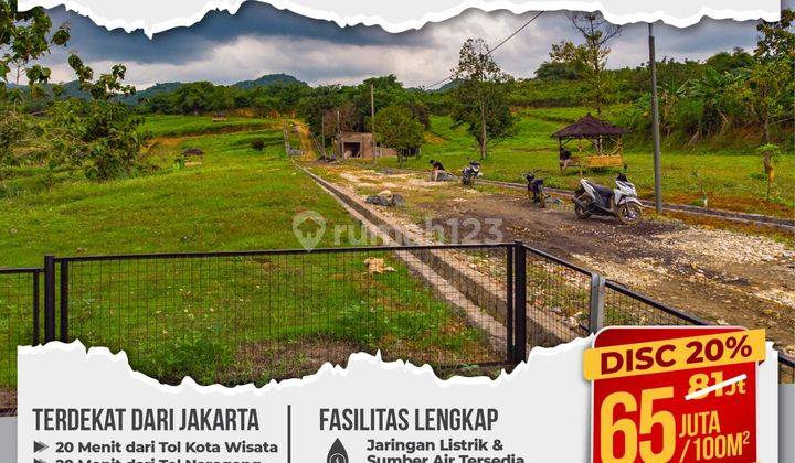 Jual Tanah 100 m² ber SHM murah berkualitas  5