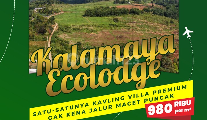 Tanah Kavling Ekslusif View Mewah Pegunungan Gede Dan Salak Lokasi Strategis