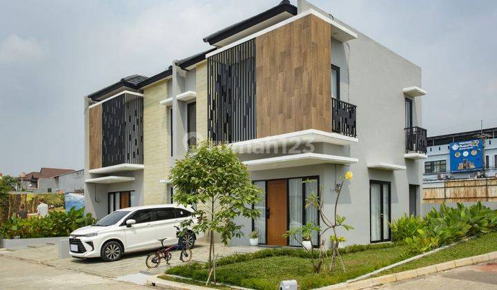 Promo Agustus Rumah 2lantai Nempel Jalan Raya Besar Di Cibinong 1