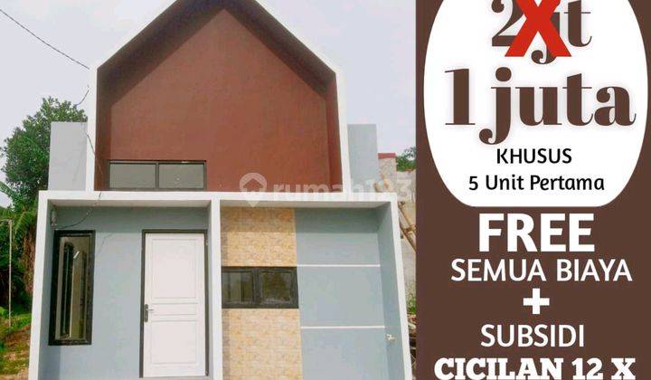 Rumah Cluster Strategis Nempel Jalan Raya Bomang Dan Statsiun  1