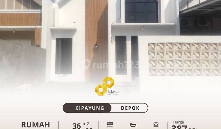 Rumah paling murah di cipayung nempel stasiun 2