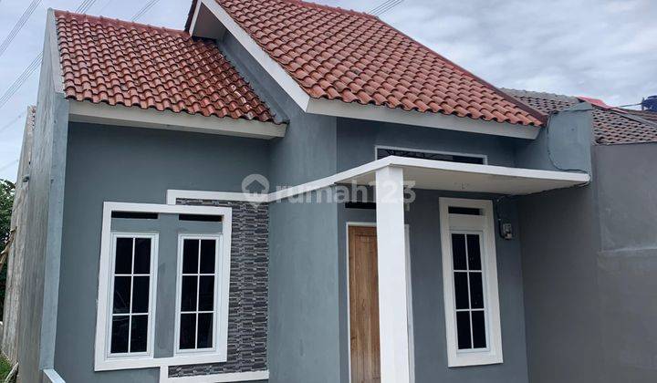 Rumah tanpa DP dekat KRL citayam dengan cicilan ringan.ev 1