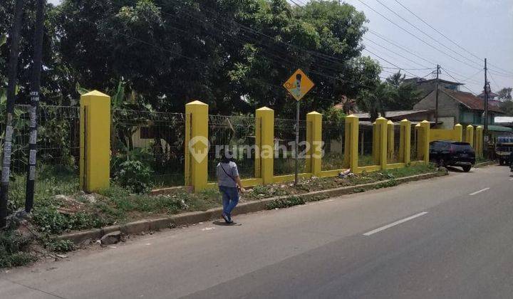 TANAH LUAS MURAH LOKASI STRATEGIS DI PINGGIR JALAN RAYA 1