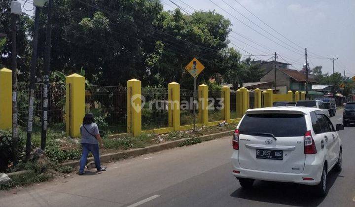 Tanah Murah Lokasi Strategis di Pinggir Jalan Parung 1