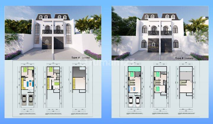 Perumahan Dengan Tipe Luxury Luas Murah Design Klasik Modern 1