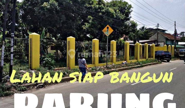 Tanah Luas Lokasi Strategis Di Pinggir Jalan Raya 1