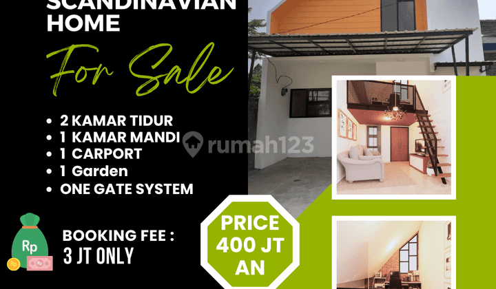 Rumah Baru SHM di Jalan Raya Ciputat Parung, Bojongsari Depok 1
