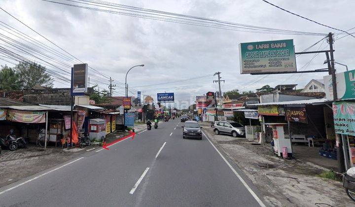 Tanah Jogja Murah di Pinggir Jalan Kaliurang Km 12