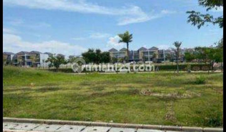 Tanah Kavling dijual di Golf Island  200m2 hook 23jt/m2 2unit Gandeng