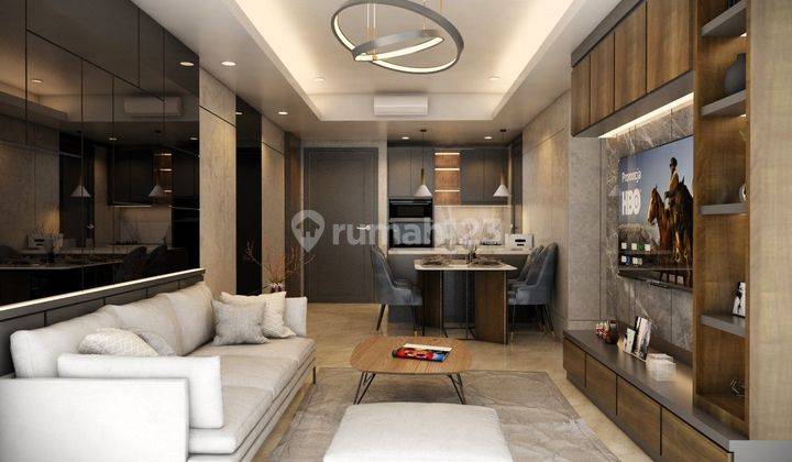 Apartemen disewa Gold Coast Pik 2BR 90m2 furnish rapih 170jt nett 1