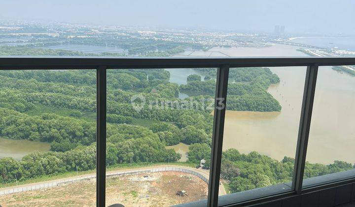 Apart Dijual Termurah Gold Coast Seaview 3br 135m2 Bagus Furnished Balcon Luas 4.050m  2