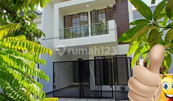 Dijual Rumah Unit Baru Fasad Modern Classic Bagus