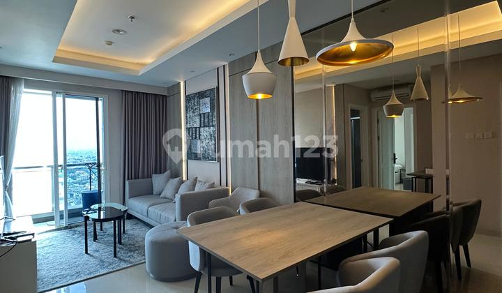 Dijual Apt Madison 2+1 Br Furnished Cantik Siap Huni