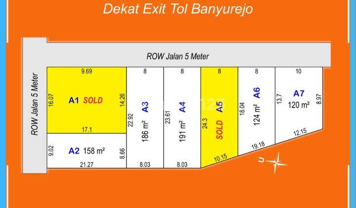 Dijual Kavling Moyudan, Akses Jl. Godean Km. 12, Sertipikat SHM 4