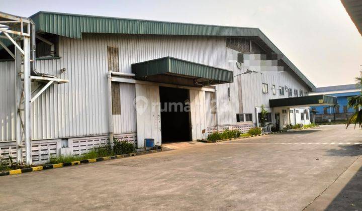 Dijual Pabrik Kawasan Industri Jababeka Cikarang  1