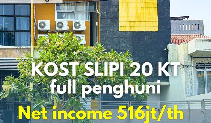 Rumah Kost Executive 20KT Slipi Full Terisi 1