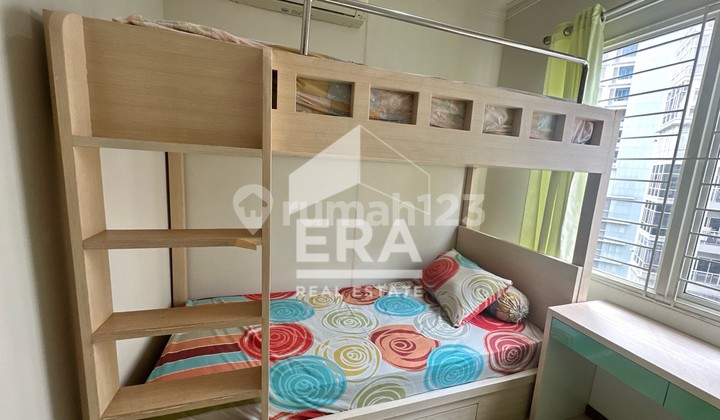 sewa 2 kamar furnish lantai sedang apartemen royal mediterania garden 2
