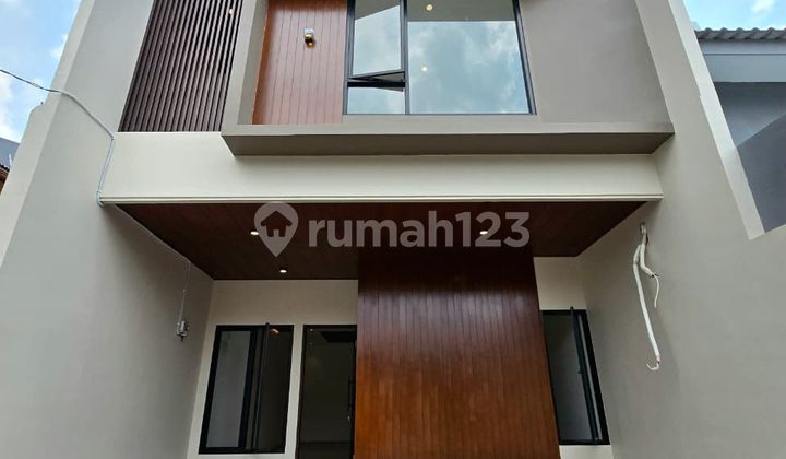 Rumah Baru Siap Huni Desain Minimalis Modern D Komplek Rawamangun