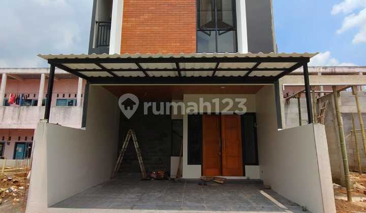 Rumah Baru Dalam Cluster Desain Scandinavian Di Bambu Apus