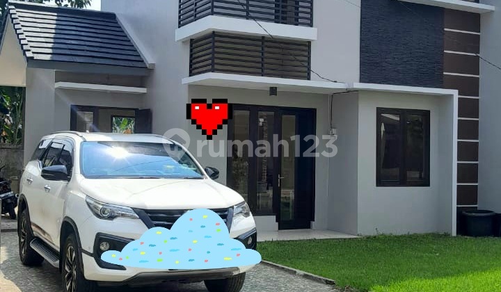 Rumah Kawasan BSD Tekno Siap Huni Sudah Renovasi & Halaman Luas
