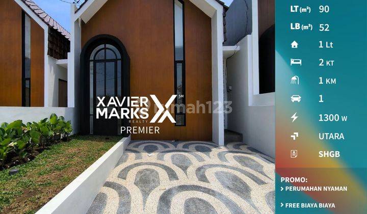 Dijual Baru Rumah Cantik Dg Desain Modern Kawasan Tidar D118 1