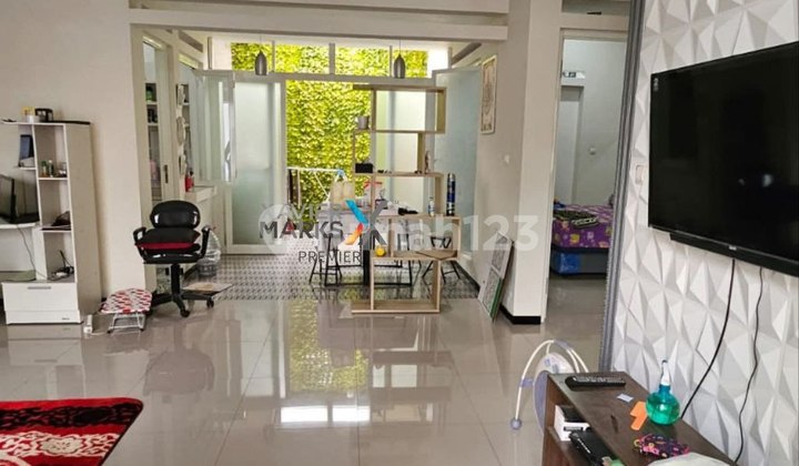 For Sale Minimalist House Well-Maintained Clean Semi-Furnished with Homey Vibes Ready to Occupy Wide Road Row 24-Hour Security Environment Urban Location Near Shopping Center and Main Toll Access in Bukit Indah Permai Kedungkandang Malang City H231 2