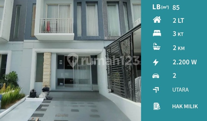 Dijual Rumah Cantik Minimalis Modern 2Lt dan Full Furnish Siap Huni Lingkungan Aman dan Nyaman Kawasan Elite Lokasi Strategis Dekat Banyak Kampus Ternama Akses Mudah ke Pusat Kuliner di Soekarno Hatta Malang Kota H199