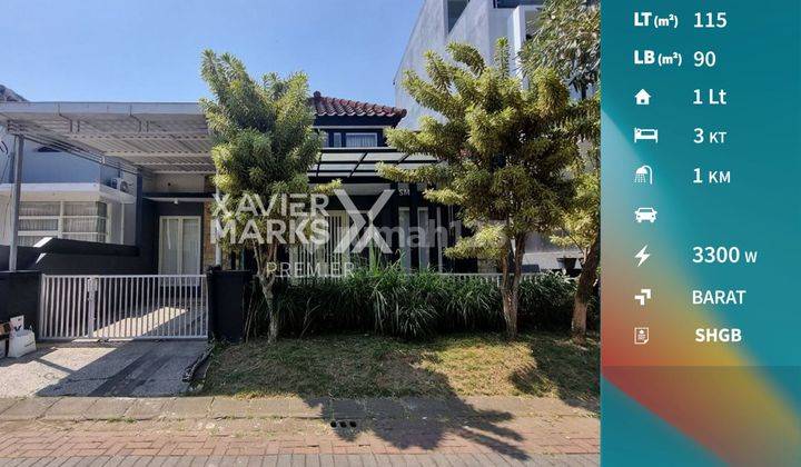 Dijual Rumah Cantik Dg Lingkungan Nyaman Villa Puncak Tidar C375 1