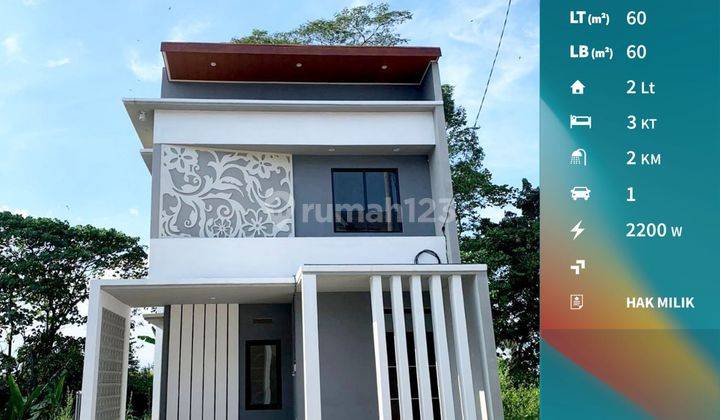 Dijual Baru Rumah Modern Dg Lingkungan Nyaman Tunggulwulung C631 1