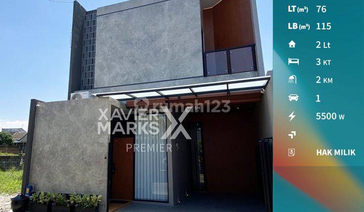 Dijual Baru Rumah Industrial Smarthome Di Bandungrejosari C509 1