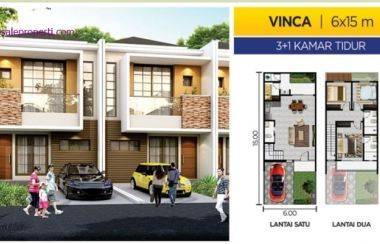 Dijual Rumah Tahap 2 Cluster Miami Boulevard 6x15 Badan 1