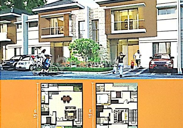For Sale House Pik2 Cluster Virginia Boulevard 10x15 Facing the Road 2