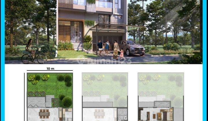 Rumah Cluster Pantai Bukit Villa Type Kuta 10x25 Cluster Mewah 1