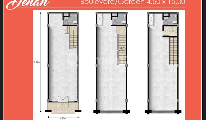 Dijual Dan Bisa Sewa Ruko La Riviera Uk 4,5x15 Type Garden Badan Dijual Dan Bisa Sewa Ruko La Riviera Uk 4,5x15 Type Garden Badan