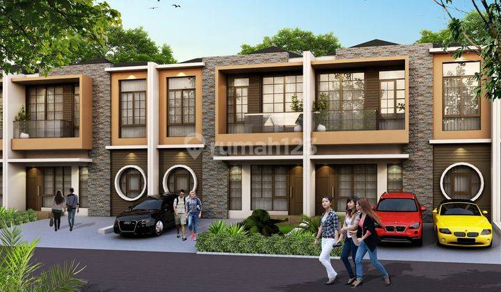 Dijual Rumah Cluster Miami Uk 8x10 Type Petunia Posisi Badan Pik2 2