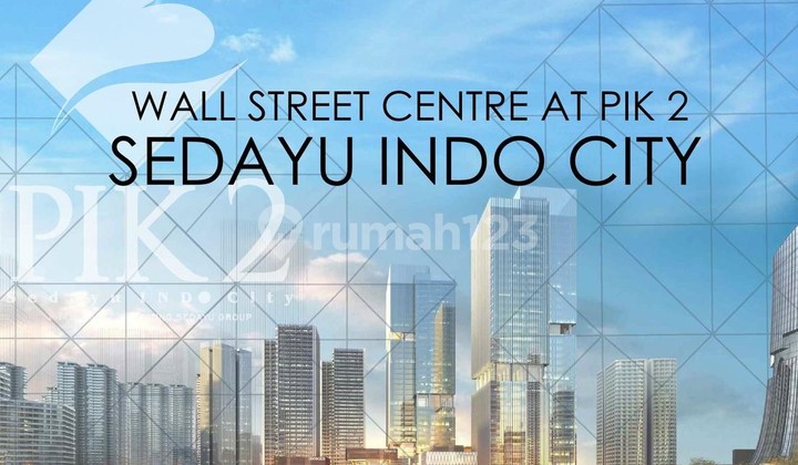 Dijual Kavling Komersial Wallstreet Uk 10x30 Lokasi Bagus di Pik2