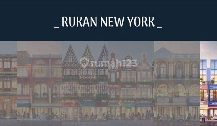 Dijual Rukan New York , Rukan Eksklusif 3 Lantai + Rooftop Pik2 2